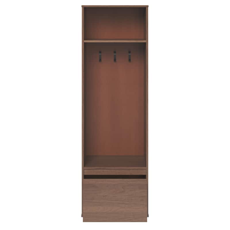 Lucas Mid Century Hall Tree 1 Drawer