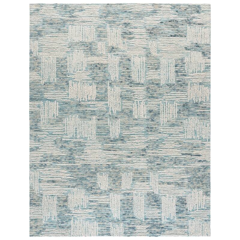 SAFAVIEH Handmade Abstract Nelea Contemporary Wool Rug