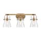 Option Brushed Brass / Clear