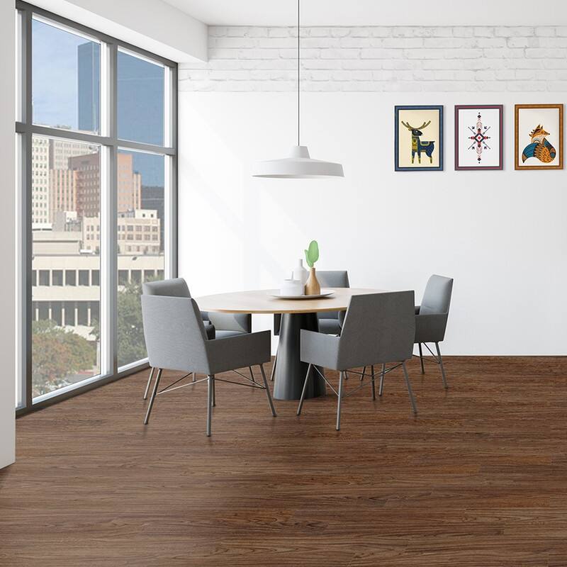 Lucida Peel and Stick Vinyl Floor Tiles Wood Look Planks