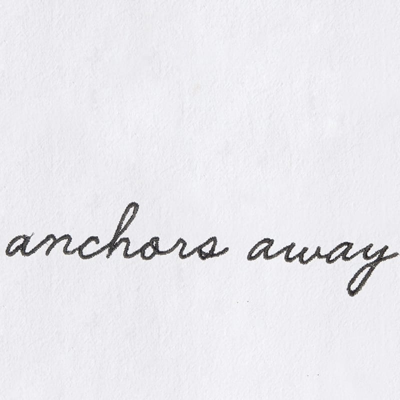 Anchor French Knot Flour Sack Kitchen Towel