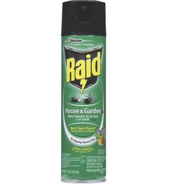 Raid 76410 House & Garden Bug Killer, 11 oz Bed Bath & Beyond 20217722