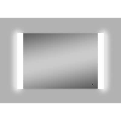 Miseno MM5636LED Athena 56" W x 36" H Rectangular Glass Frameless - Mirrored