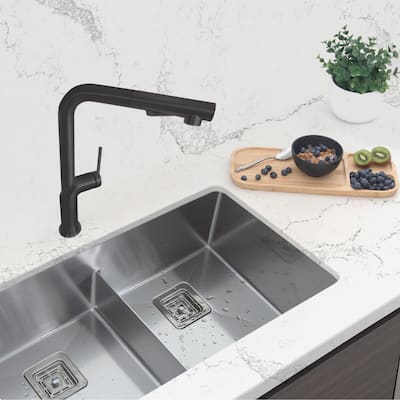 STYLISH Latina Single Handle Pull Down Kitchen Faucet