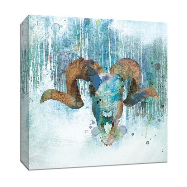 PTM Images 9-147074 PTM Canvas Collection 12" x 12" - "Beyond the Forest II" Giclee Farm Animals Art Print on Canvas