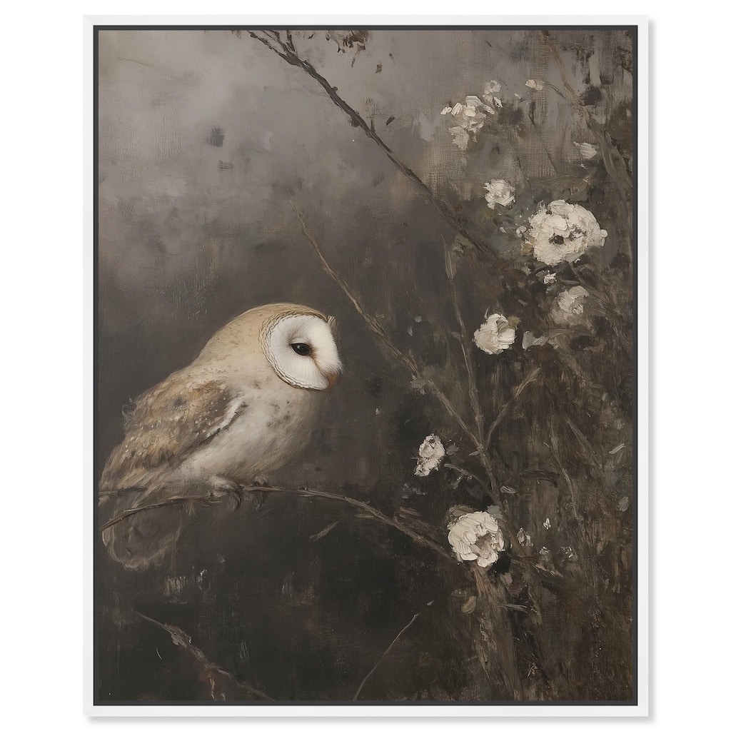 Owl in the Shadows I Canvas by Art Remedy