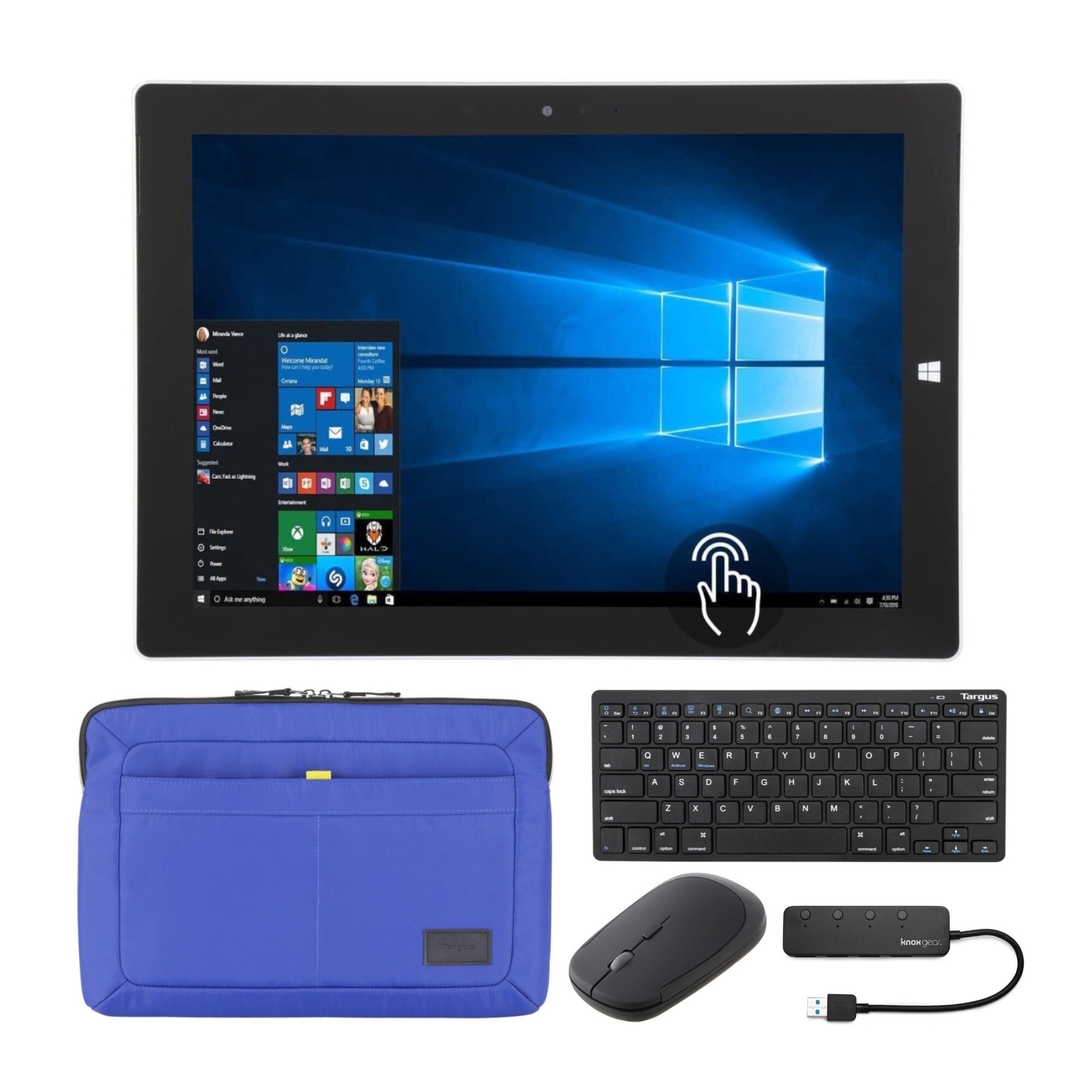 Shop Microsoft Surface 3 Tablet 10 8 Fhd Touch Led 4gb 64gb Win10