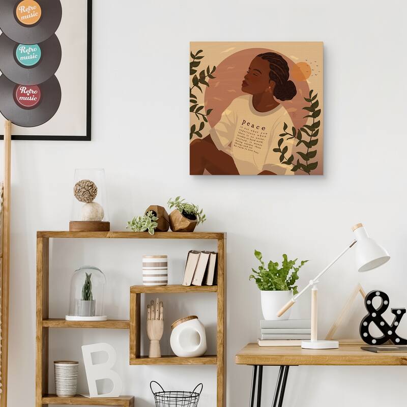 Inner Peace II by Princella Canvas Art Print