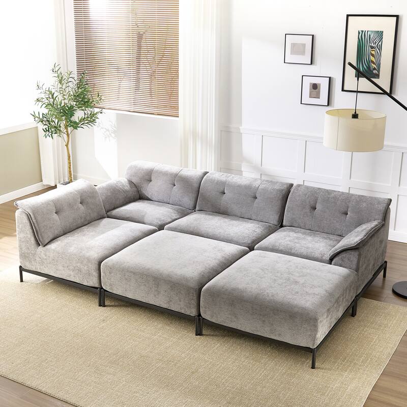 Upholstered Modular Sectional Sofa