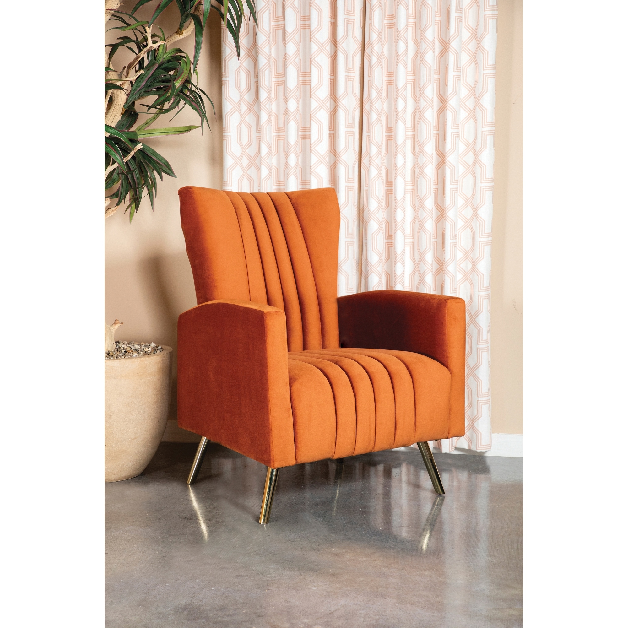 Accent chair rust sales
