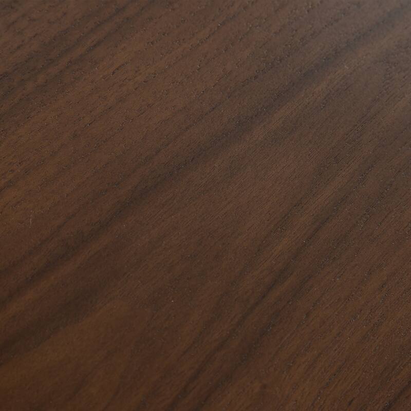 Solid Wood Round Dining Table with Finish and Elegant Arched Legs for Modern Dining Rooms & Kitchens