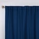 preview thumbnail 21 of 198, Superior Solid Machine Washable Room Darkening Curtains with Back Tabs, Set of 2