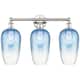 Option Polished Nickel / Sapphire Blue