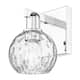 Option Polished Chrome / Clear Water Glass