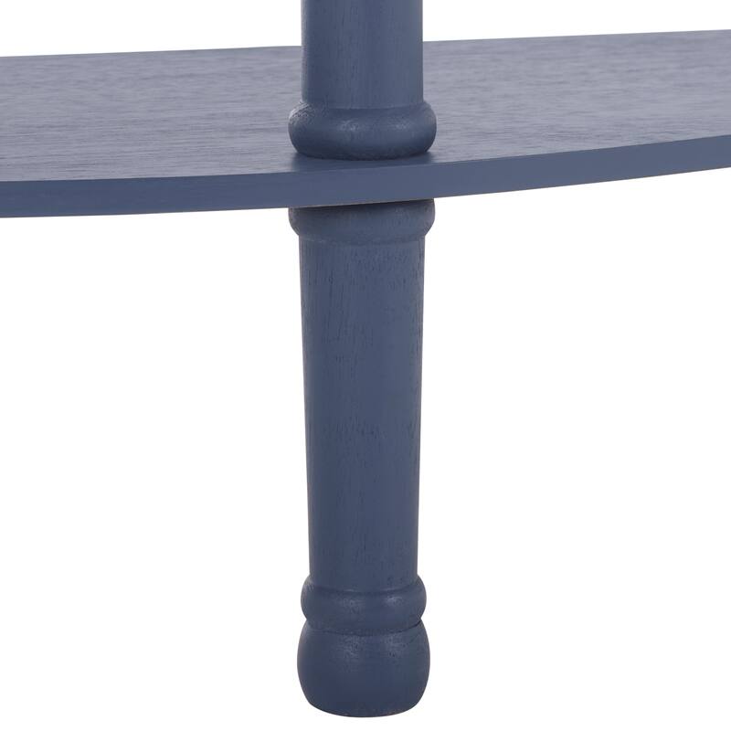 SAFAVIEH Veva Half Moon Console Table - 28" W x 11.8" L x 28" H - 28"W x 12"D x 28"H