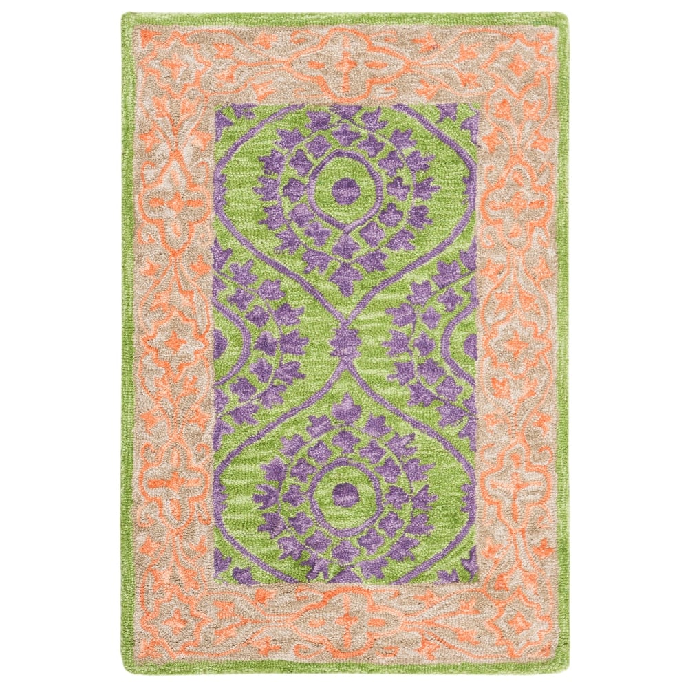 SAFAVIEH Handmade Suzani Annamaija Boho Tribal Wool Rug