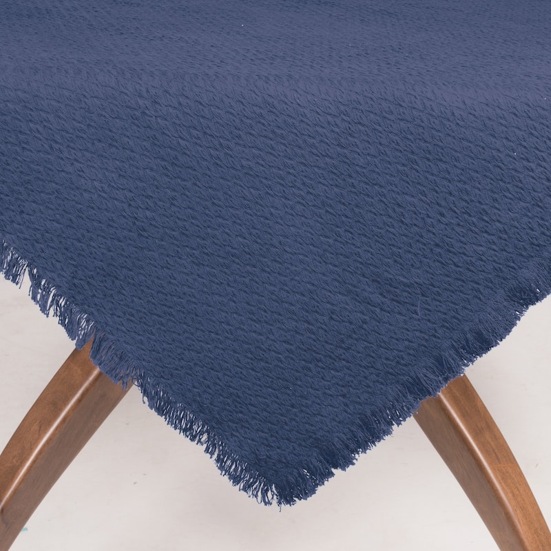 54" x 54" Nora Indigo Table Cloth