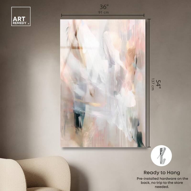 Drifting Colors I Acrylic by Art Remedy, Ready to Hang
