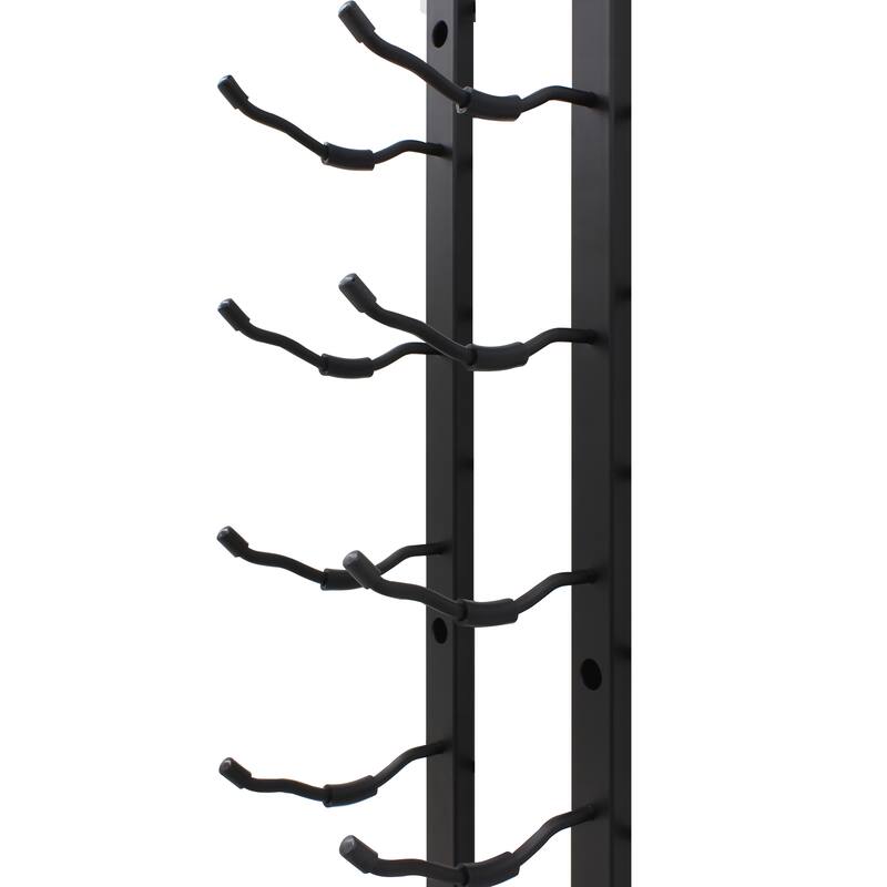 Epic Wall Mounted Metal Wine Rack in Black - Overstock - 33589899