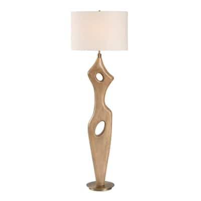 Uttermost Almyra Solid Wood Floor Lamp