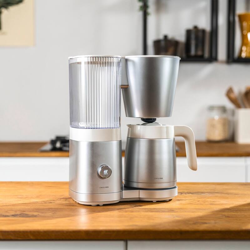 ZWILLING Enfinigy Drip Coffee Maker with Thermo Carafe 10 Cup, Awarded the SCA Golden Cup Standard - 2.5-qt