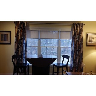 Shop No 918 Intersect Grommet Woven Print Window Curtain
