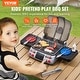 preview thumbnail 2 of 5, Kids BBQ Grill Toy Set with Pretend Smoke Sound Light, Interactive Toddler BBQ Camping Cooking Barbecue Playset