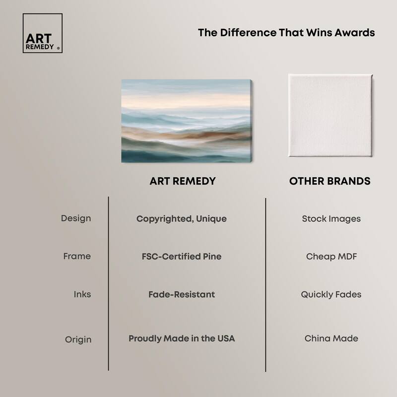 Nuance of the Range III Canvas by Art Remedy, Gallery Wrapped