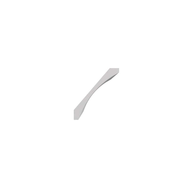 WM291: 4-in H x 3-1/2-in P x 5-1/4-in F x 96-in L Americraft Solid Hardwood Stain Grade Crown Moulding