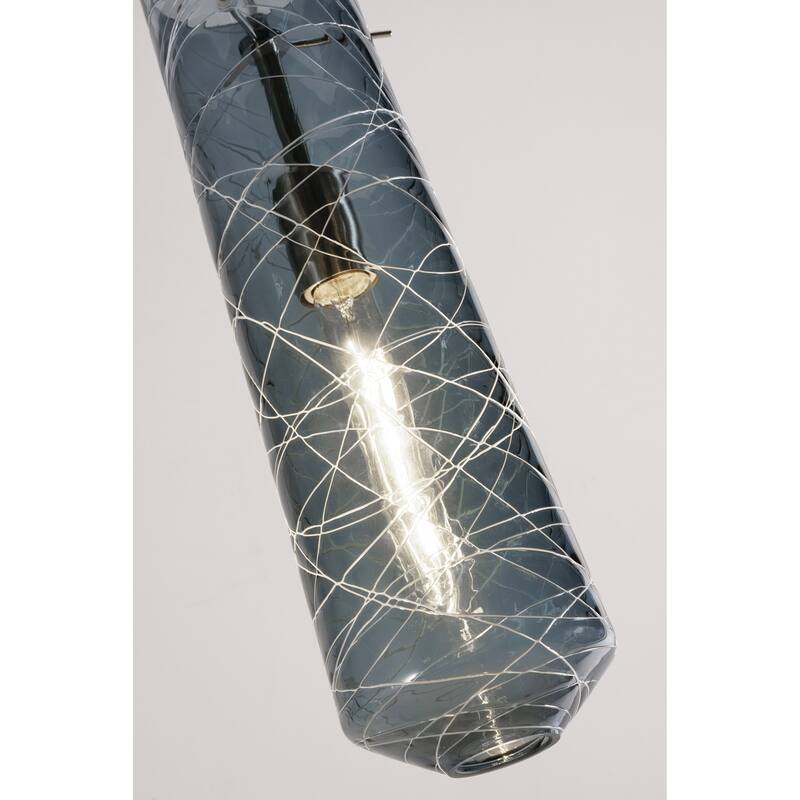 Spun 3 Light Linear Pendant