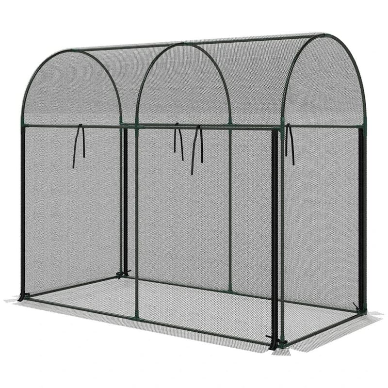 Crop cage, plant cage, garden cage, black