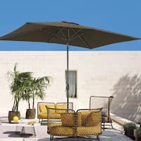 best choice products 10ft outdoor steel market patio umbrella w/crank Best Choice Products 10ft Outdoor Woodgrain Pattern Steel Market Patio  Umbrella w/ Crank, Tilt