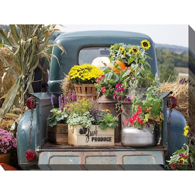 Fresh Produce Indoor/Outdoor Art - Multi-color