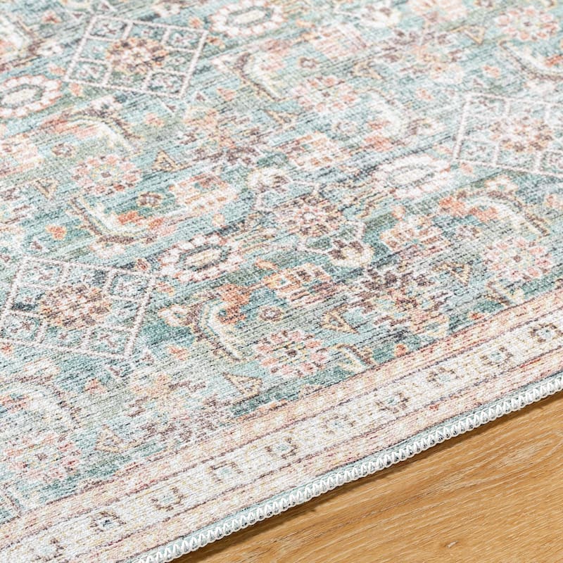 Livabliss Amelie Traditional Oriental Indoor/Outdoor Area Rug