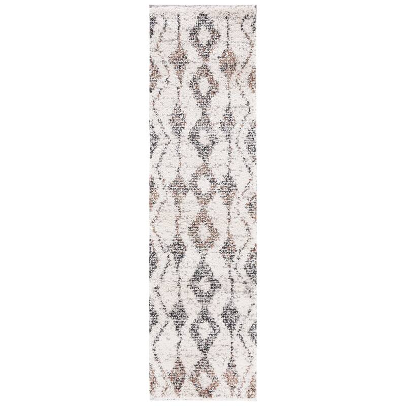 SAFAVIEH Jericho Shag Annemarie Boho 1.2-inch Thick Rug
