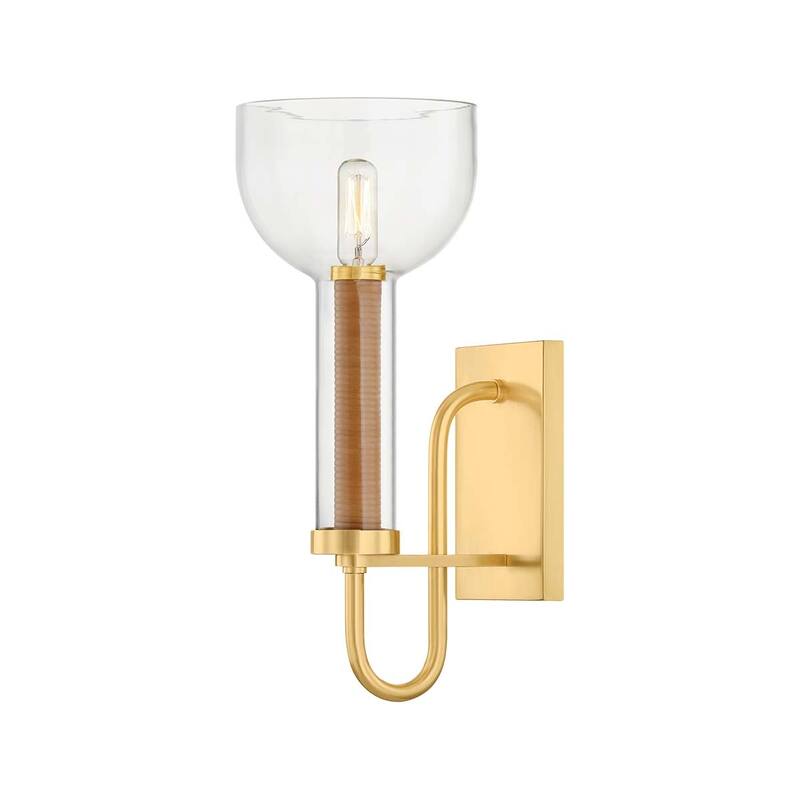 Hudson Valley Lighting 2615 Narrowsburg 15" Tall Wall Sconce with - Aged Brass