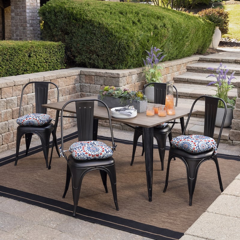 ARDEN Outdoor Seat Cushion (4 Pack) - 15"L x 14.5"W - 15"L x 14.5"W