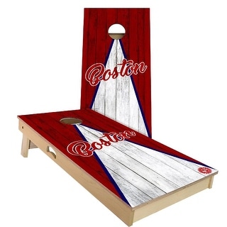Boston Baseball Outdoor Cornhole Board Set