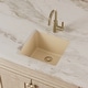 preview thumbnail 2 of 75, Karran Undermount Quartz Bar Single Bowl Sink