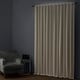 preview thumbnail 65 of 89, Exclusive Fabrics Faux Linen 100% Blackout Curtains Heat and Light Blocking - (1 Panel)