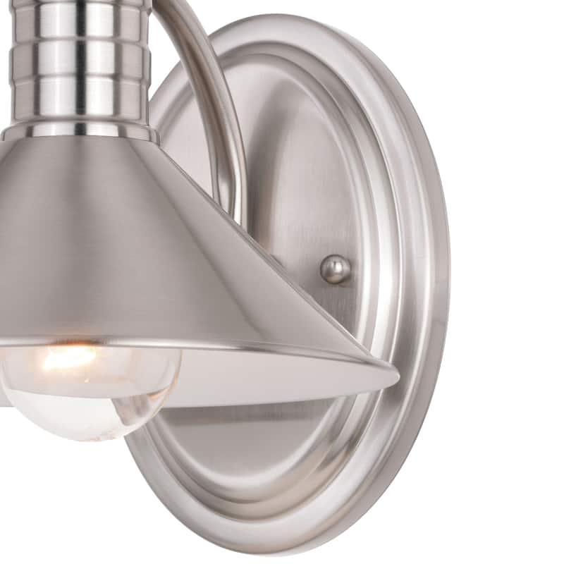 Akron 1-Light Farmhouse Barn Bathroom Wall Fixture