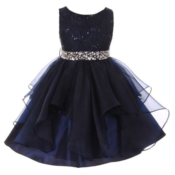 navy blue little girl dresses