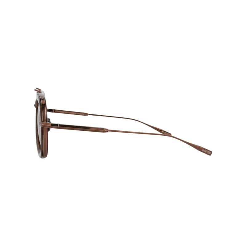 Valentino Aviator-Frame Acetate and Metal Sunglasses