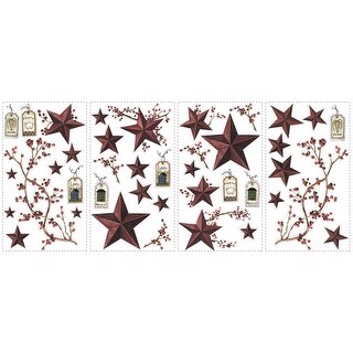 RoomMates Country Stars & Berries Wall Decals