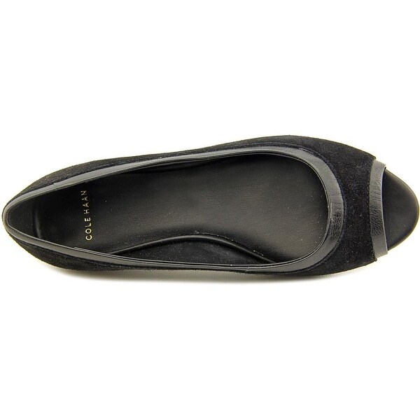 cole haan open toe flats