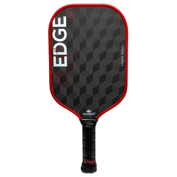 slide 2 of 5, Diadem Edge 18 K Power Pickleball Paddle, Red