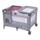 preview thumbnail 7 of 25, Baby Trend Nursery Den Playard with Rocking Cradle