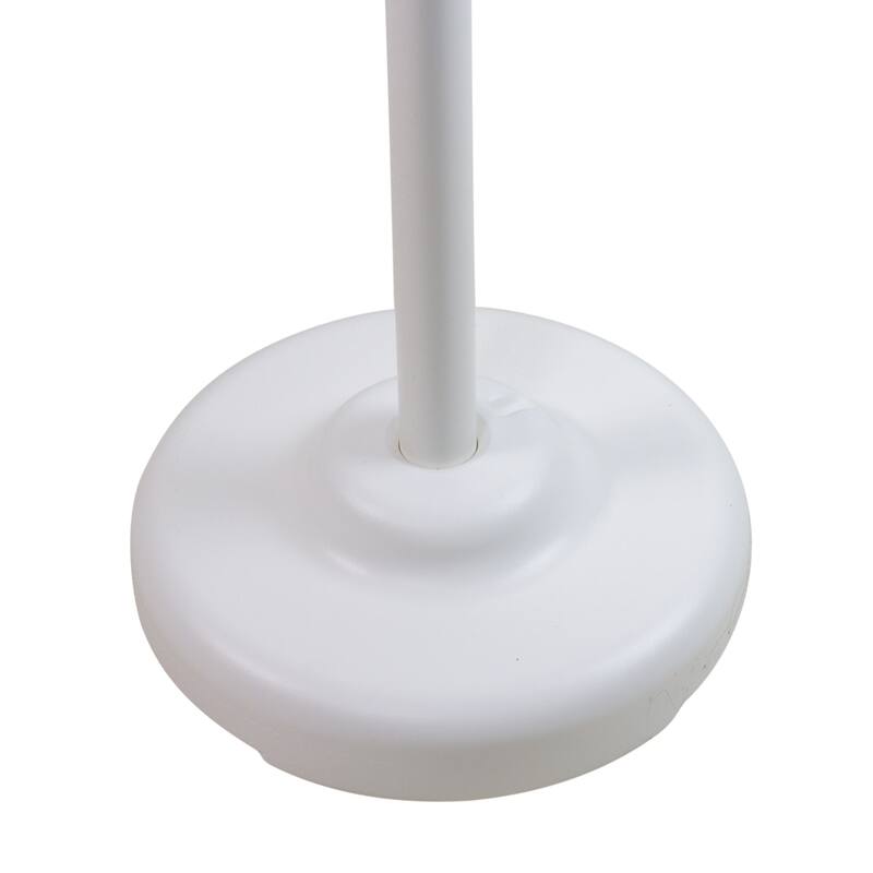 51-Inch White Swimming Pool Towel Hanging Rack Poolside Organizer - 51"