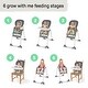 preview thumbnail 2 of 5, Full Course 6-in-1 High Chair - Baby to 5 Years Old, 6 Convertible Modes, 2 Dishwasher Safe Trays - Astro, 13108
