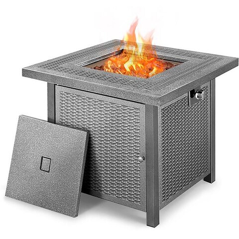 Outdoor 28-inch Propane Fire Pit Table